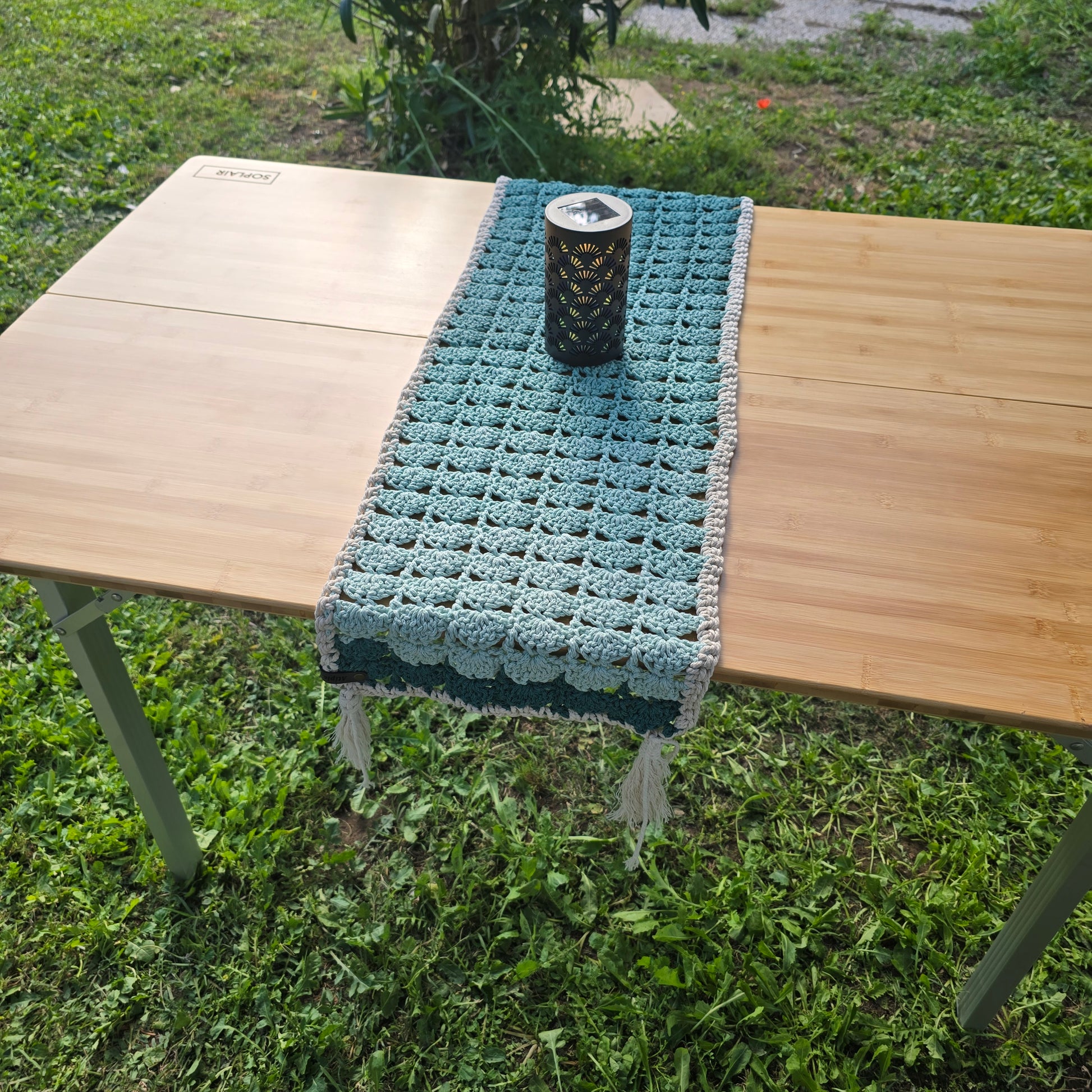 Chemin de table Macramé