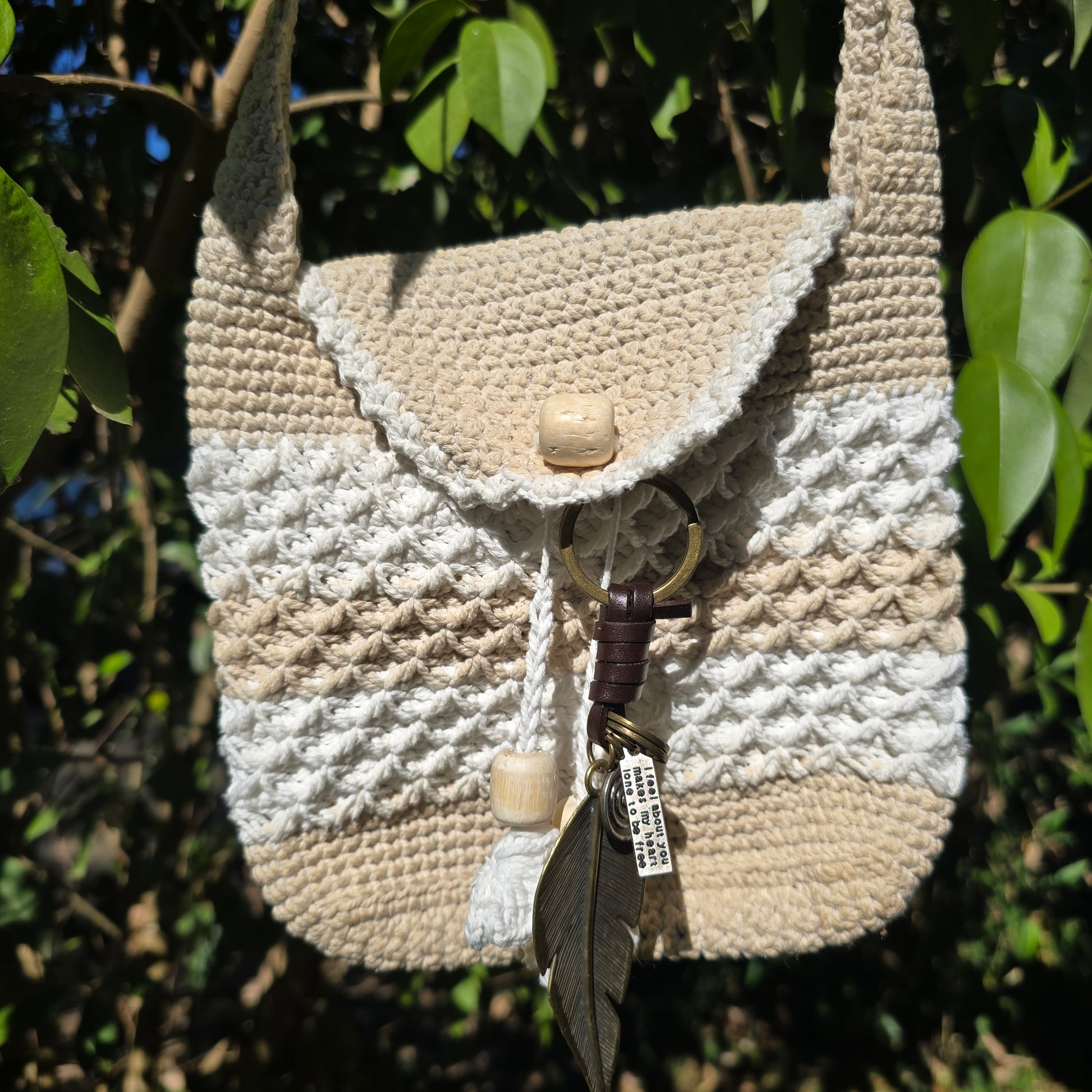 Porte clefs Bijou Plume
