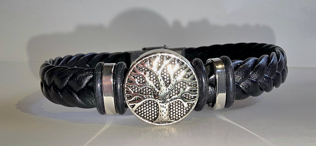 Bracelet Arbre de vie Homme ( plusieurs couleurs)