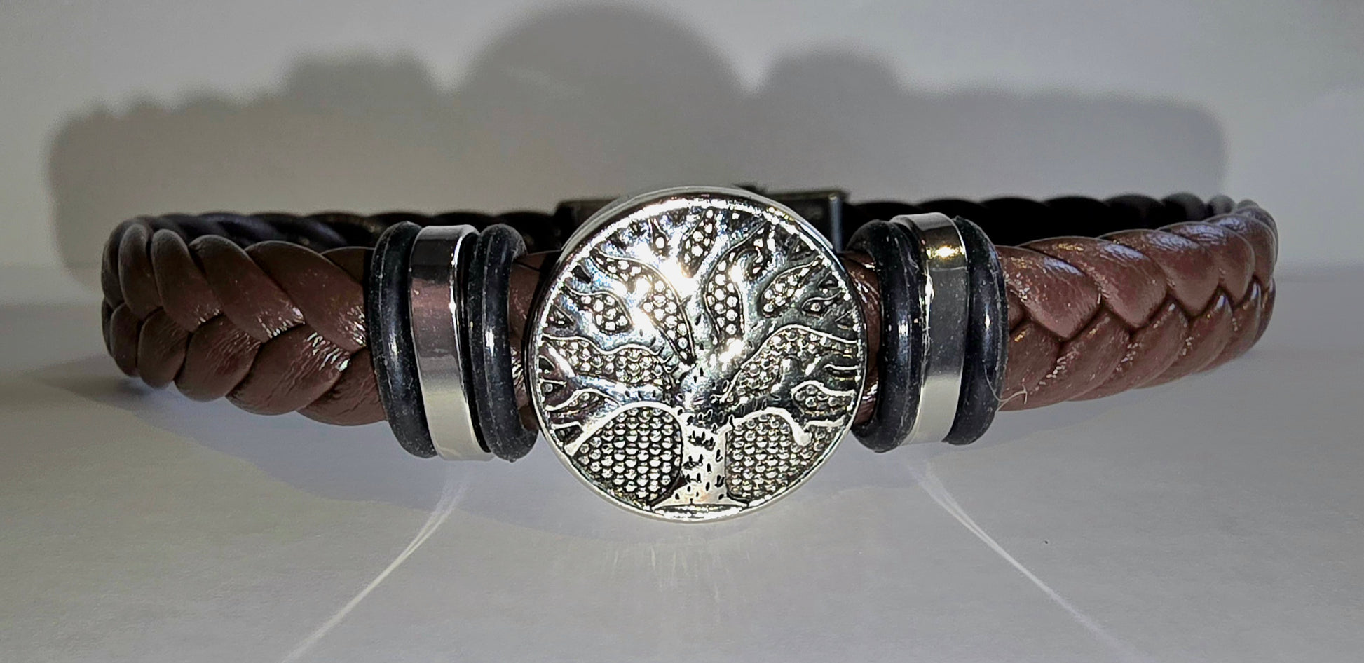 Bracelet Arbre de vie Homme ( plusieurs couleurs)